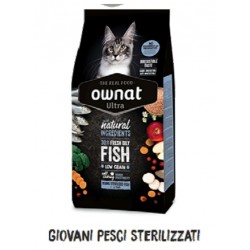 OWNAT ULTRA GIOVANI PESCI STERILIZZATI 1.5KG